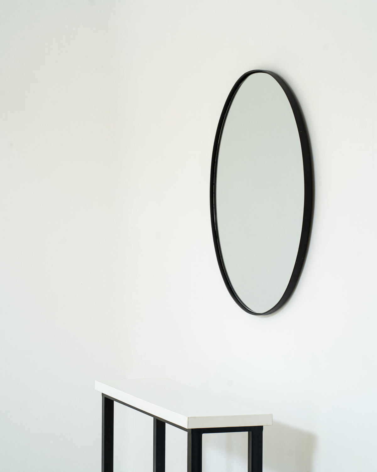 Round Console Wall Mirror