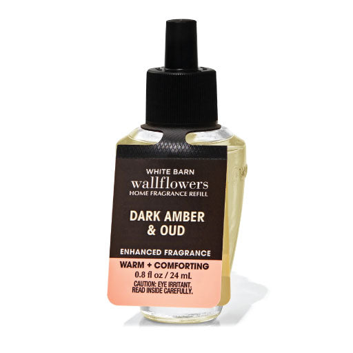 Dark Amber & Oud Wallflowers Fragrance Refill Dawin Finishes