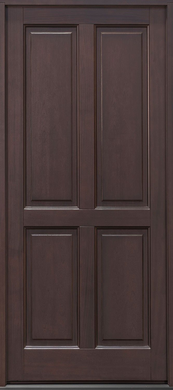 Custom Doors - Mahogany - Single