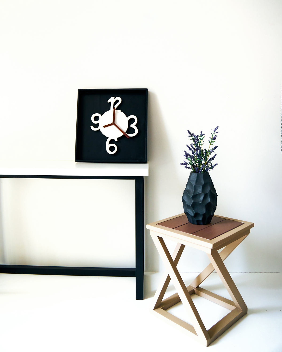 Timeless Elegance Wooden Clock Decor