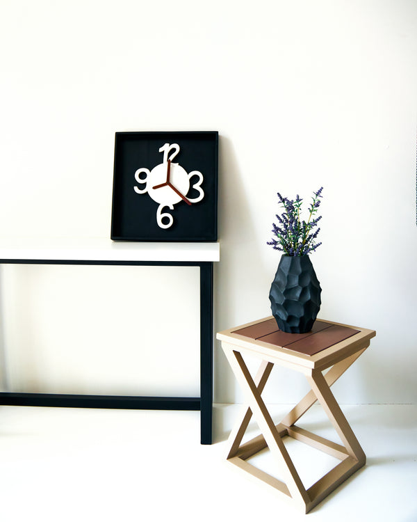 Timeless Elegance Wooden Clock Decor