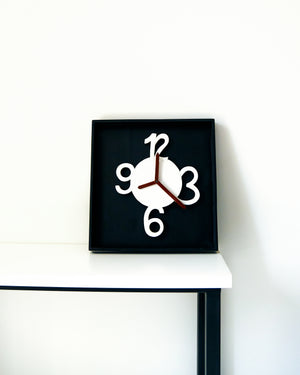 Timeless Elegance Wooden Clock Decor