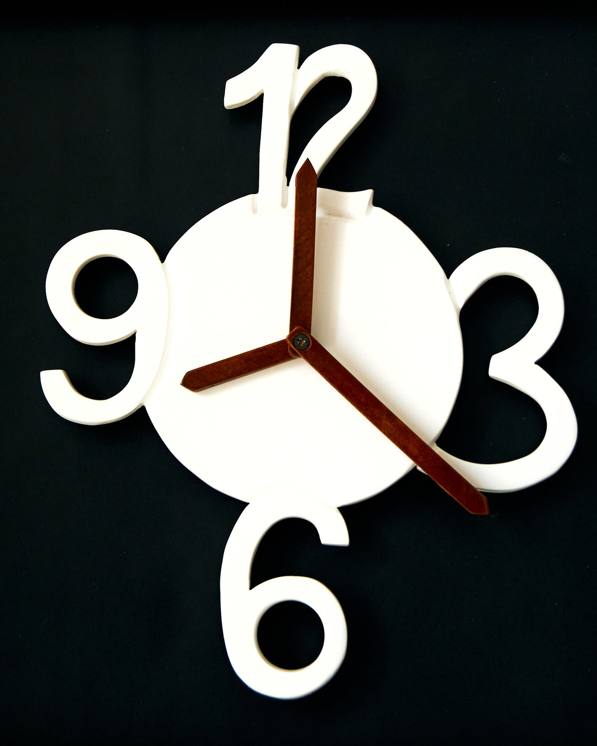 Timeless Elegance Wooden Clock Decor