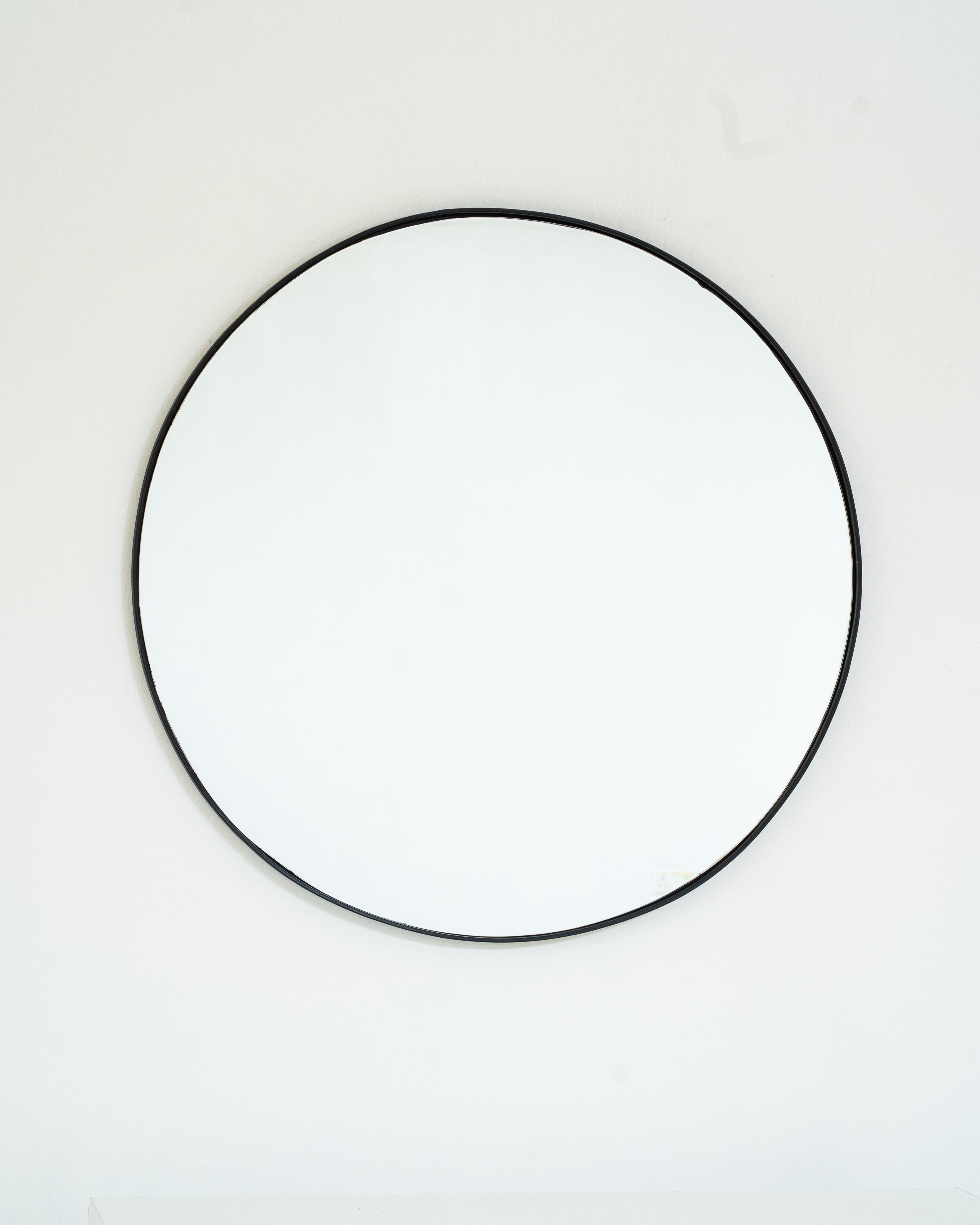 Round Console Wall Mirror