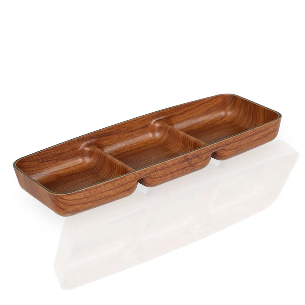 Phuket Polystyrene Spice & Snack Dish - Mahogany