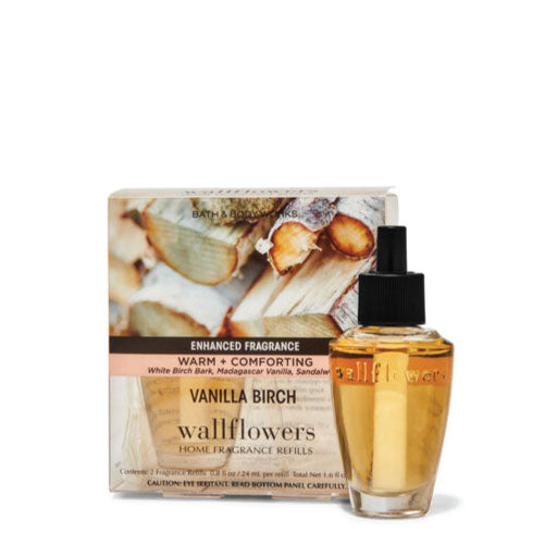 Vanilla Birch Wallflowers Home Fragrance Refills, 2-Pack