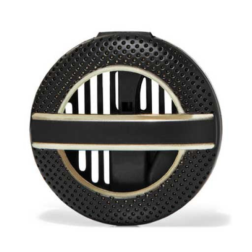 Black Textured Car Fragrance Holder