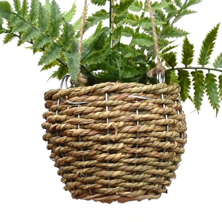 Artificial Hanging Herb Rattan