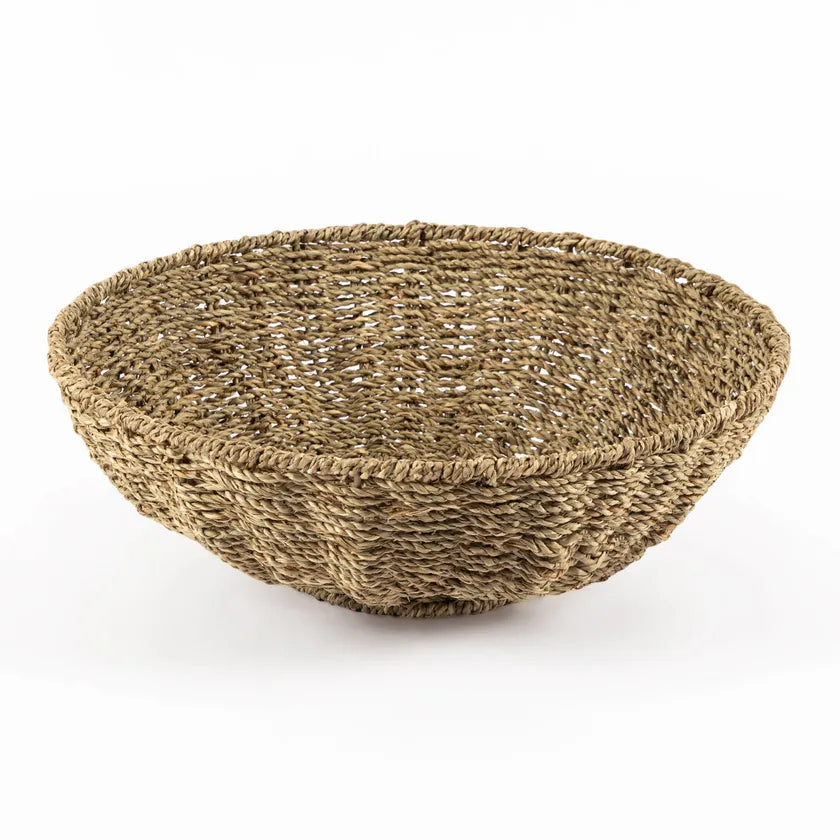 Maize Decorative Bowl, Brown - 35cm