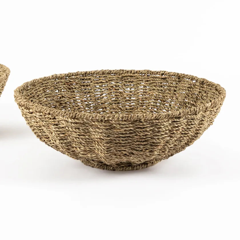 Maize Decorative Bowl, Brown - 35cm