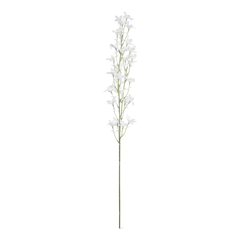 Mini Orchid Spray Stem-White 97cms